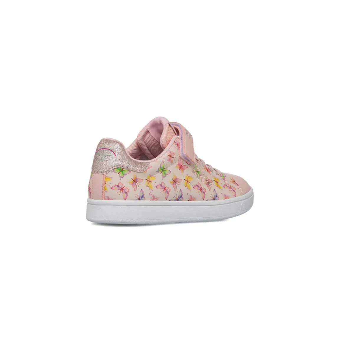 Sneakers rosa da Bambina con farfalle multicolor Soprani Sport