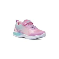 Sneakers rosa da bambina con Luci e strappo in velcro Australian