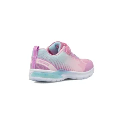 Sneakers rosa da bambina con Luci e strappo in velcro Australian