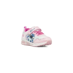 Sneakers rosa da Bambina con luci e dettagli glitter Lilo & Stitch con stampa