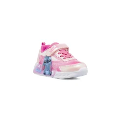 Sneakers rosa da Bambina con luci e dettagli glitter Lilo & Stitch