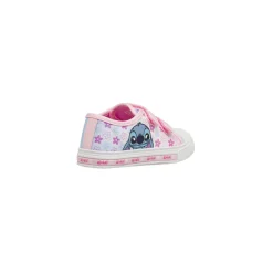 Sneakers rosa da Bambina con luci e dettagli glitter Lilo & Stitch