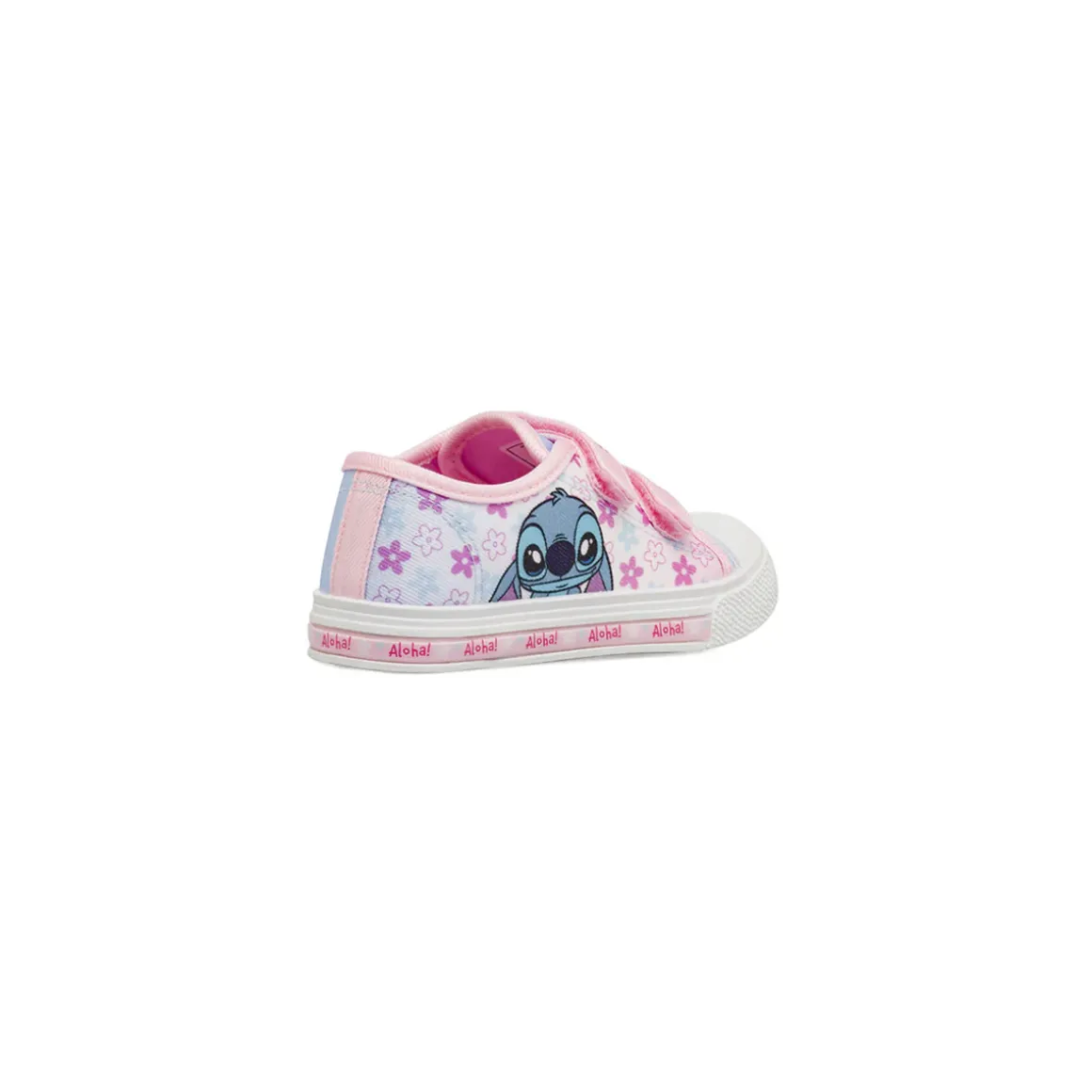 Sneakers rosa da Bambina con luci e dettagli glitter Lilo & Stitch