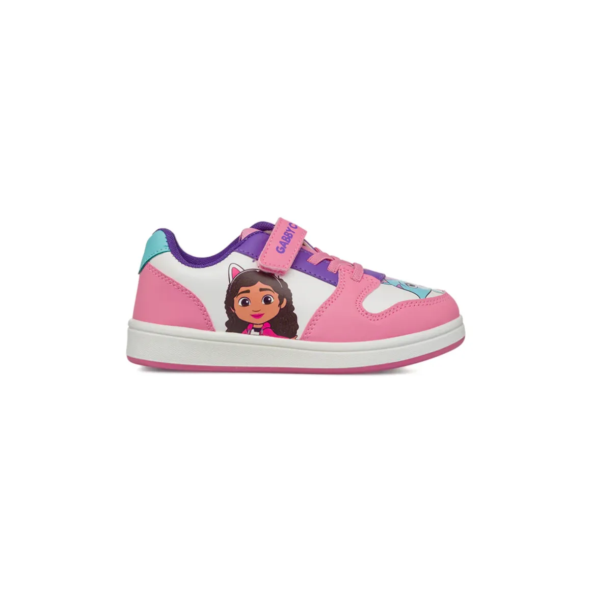 Sneakers rosa da Bambina con stampa La casa delle bambole di Gabby