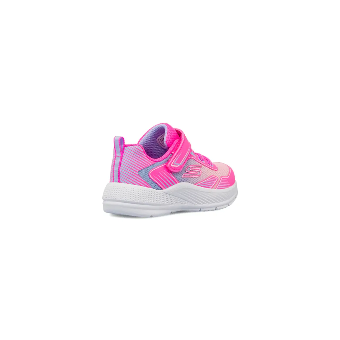 Sneakers rosa da Bambina con strappo Skechers Microspec Advance