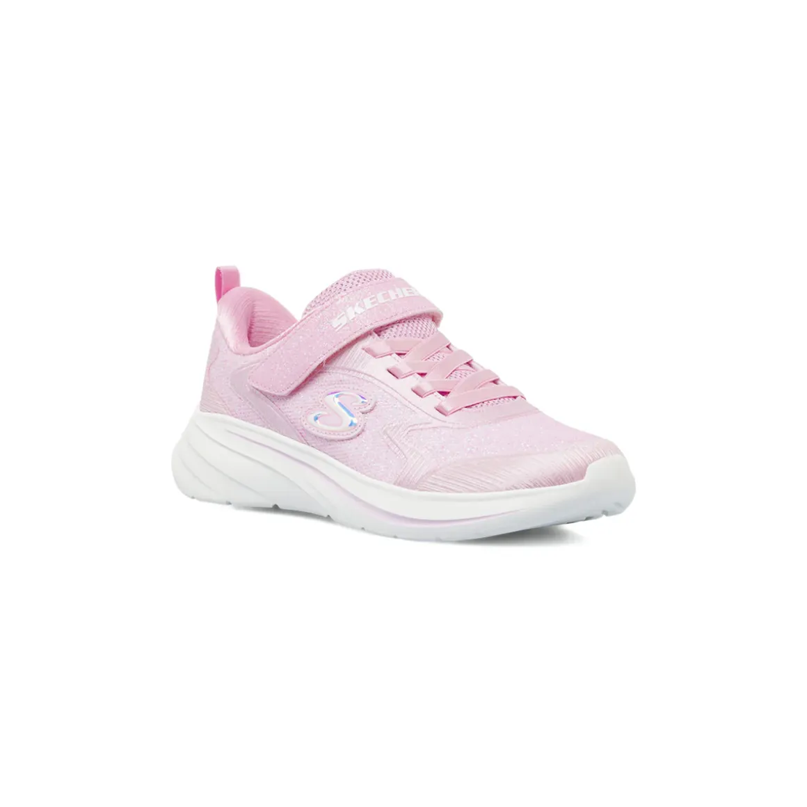 Sneakers rosa da bambina con strappo Skechers LTPK WAVE 92