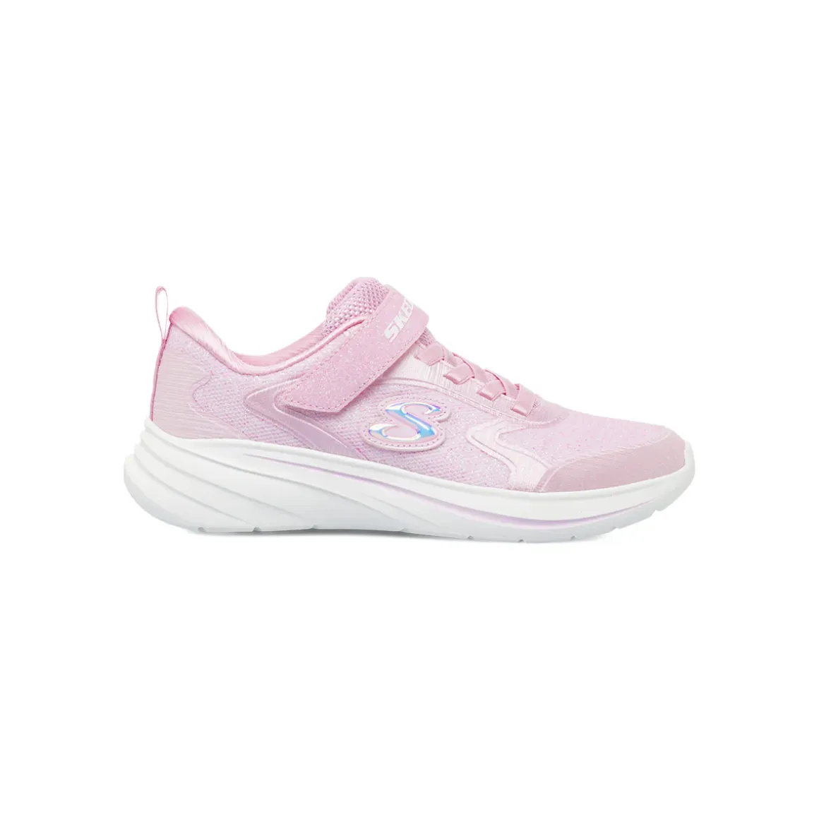 Sneakers rosa da bambina con strappo Skechers LTPK WAVE 92