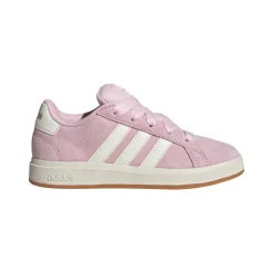 Sneakers rosa da Bambina effetto scamosciato GRAND COURT 00s adidas