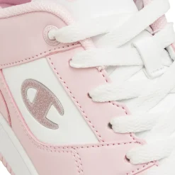 Sneakers Rosa da Bambina e Ragazza con dettaglio logo laterale Champion Low G PS
