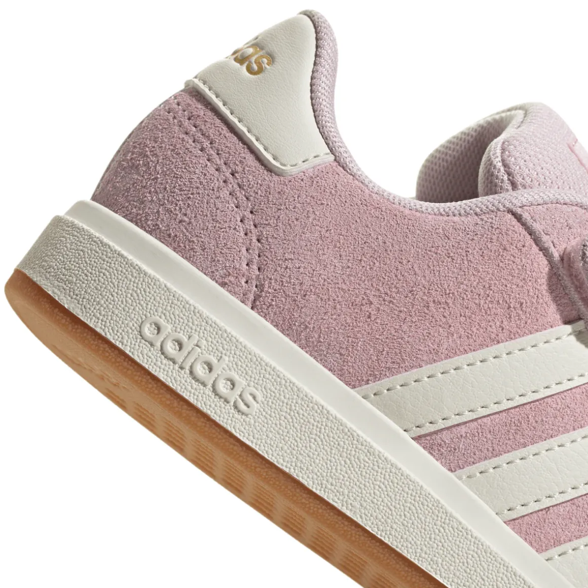 Sneakers Rosa da Bambina e Ragazza in tessuto effetto scamosciato GRAND COURT 00s adidas