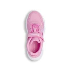 Sneakers rosa da Bambina e Ragazza con strappo e luci Champion