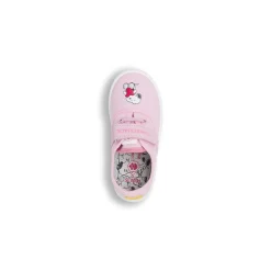 Sneakers rosa da Bambina in tela con Snoopy e strappo Lumberjack