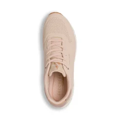 Sneakers rosa da donna con suola ad aria Skechers Uno - Shimmer Away