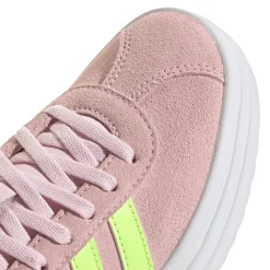 Sneakers rosa da Ragazza VL COURT BOLD con suola platform adidas