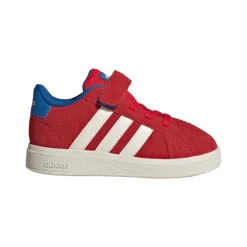 Sneakers Rosse Bambina effetto scamosciato adidas GRAND COURT 00s