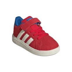 Sneakers Rosse Bambina effetto scamosciato adidas GRAND COURT 00s