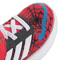Sneakers rosse da Bambino con stampa Spiderman Runfalcon adidas
