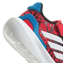 Sneakers rosse da Bambino con stampa Spiderman Runfalcon adidas