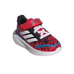 Sneakers rosse da Bambino con stampa Spiderman Runfalcon adidas