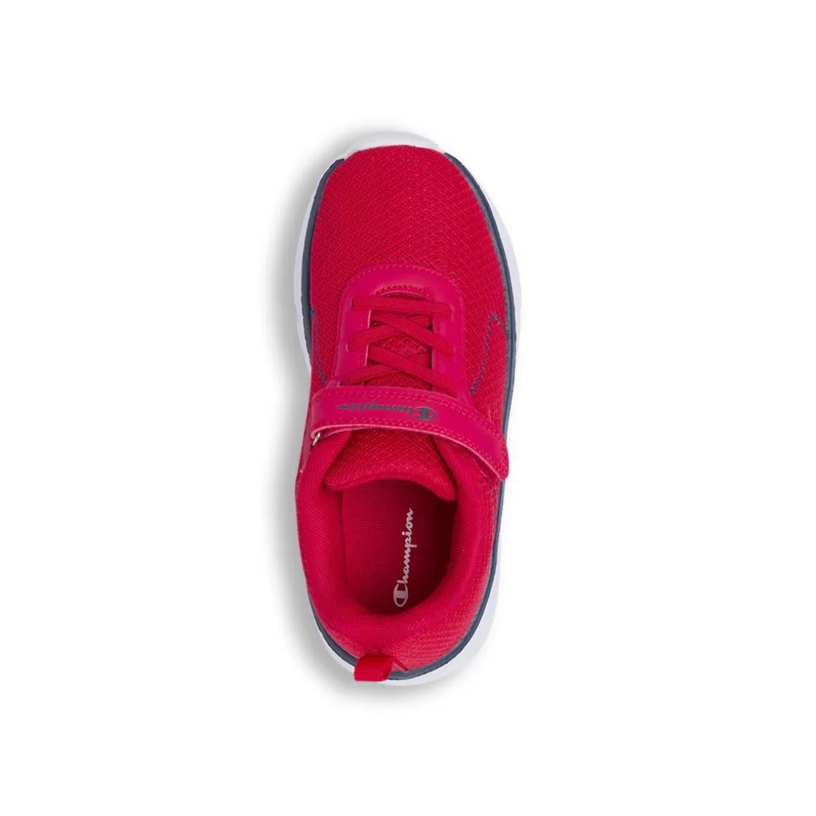 Sneakers rosse da Bambino con strappo Champion