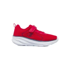 Sneakers rosse da Bambino con strappo Champion