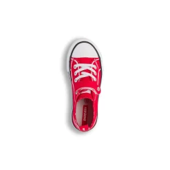 Sneakers rosse da Bambino Ducati con chiusura a strappo