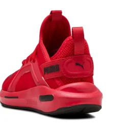 Sneakers rosse da Uomo in tessuto Puma