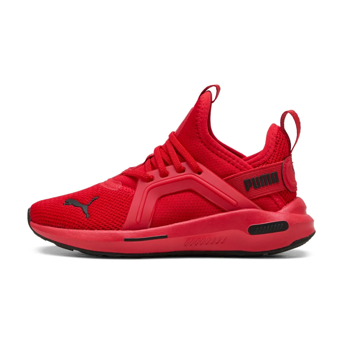Sneakers rosse da Uomo in tessuto Puma