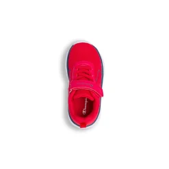 Sneakers rosse Primi Passi Bambino con strappo e logo Champion