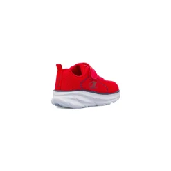 Sneakers rosse Primi Passi Bambino con strappo e logo Champion