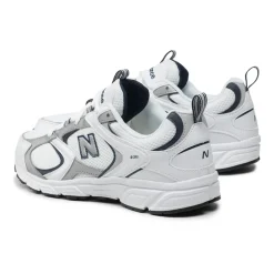 Sneakers Rétro Uomo bianche con dettagli neri New Balance 408