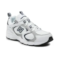 Sneakers Rétro Uomo bianche con dettagli neri New Balance 408