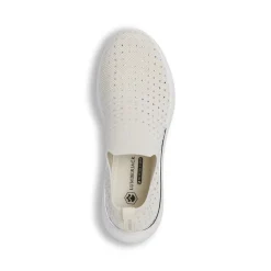 Sneakers Slip-on Bianche Donna con soletta Memory Foam Lumberjack