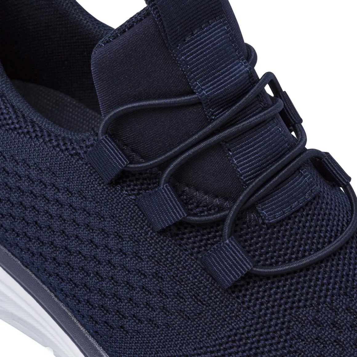 Sneakers slip-on blu da Donna con lacci elastici Lora Ferres