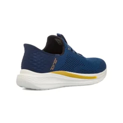 Sneakers Slip-on blu da Uomo con memory foam Skechers Slade Slip-ins