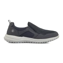 Sneakers Slip-on blu da Uomo in tessuto mesh traspirante Lumberjack