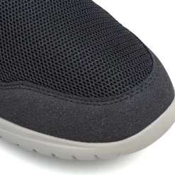 Sneakers Slip-on blu da Uomo in tessuto mesh traspirante Lumberjack