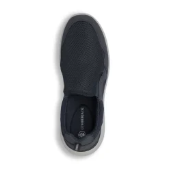 Sneakers Slip-on blu da Uomo in tessuto mesh traspirante Lumberjack