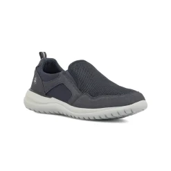 Sneakers Slip-on blu da Uomo in tessuto mesh traspirante Lumberjack