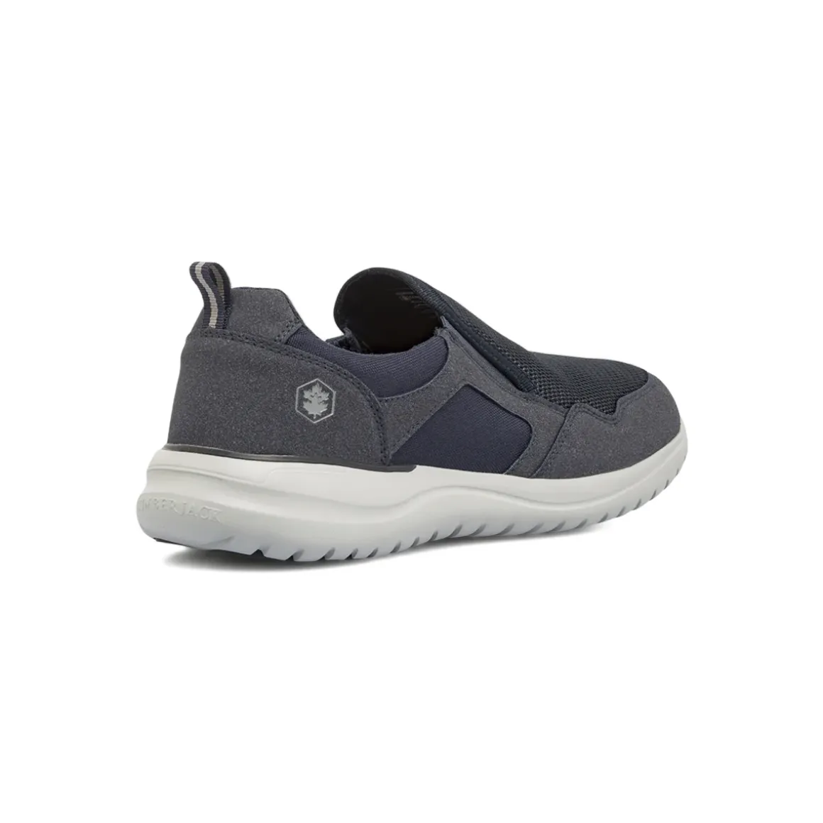 Sneakers Slip-on blu da Uomo in tessuto mesh traspirante Lumberjack