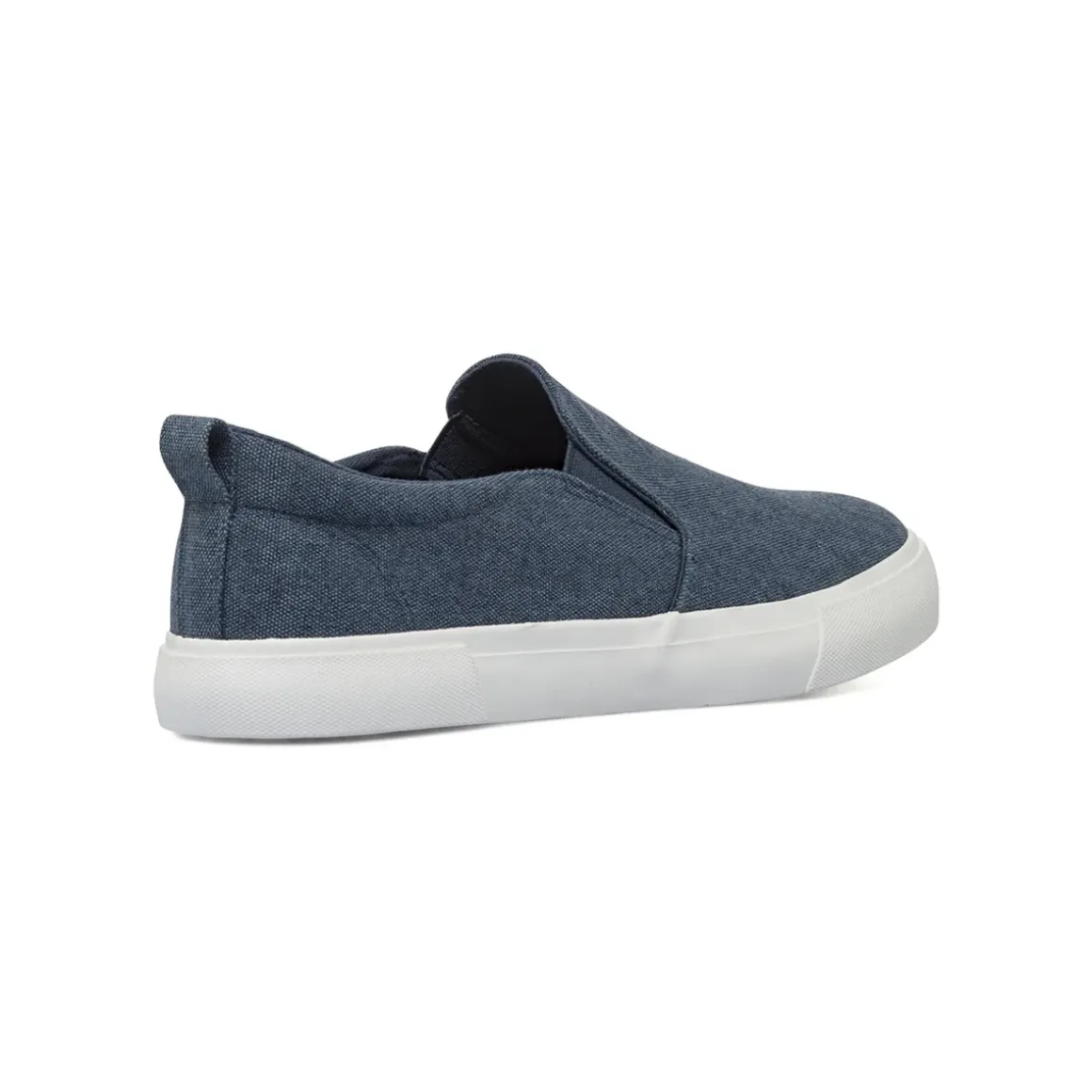 Sneakers slip-on blu da Uomo in tessuto effetto denim US Golf Club
