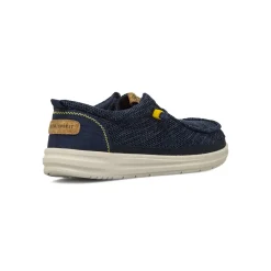Sneakers Slip-on Blu da Uomo in tessuto mesh Jeep Spirit