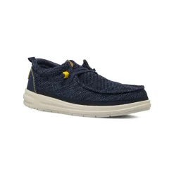 Sneakers Slip-on Blu da Uomo in tessuto mesh Jeep Spirit