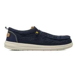 Sneakers Slip-on Blu da Uomo in tessuto mesh Jeep Spirit