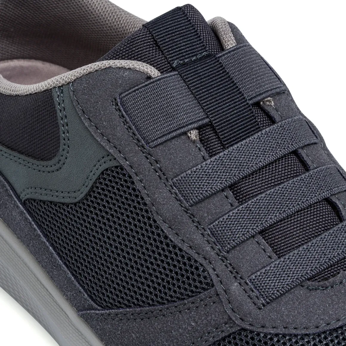 Sneakers Slip-on blu da Uomo Lumberjack con lacci elastici