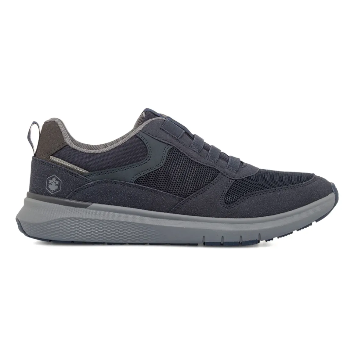Sneakers Slip-on blu da Uomo Lumberjack con lacci elastici