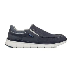 Sneakers Slip-on blu in tessuto da Uomo Glams
