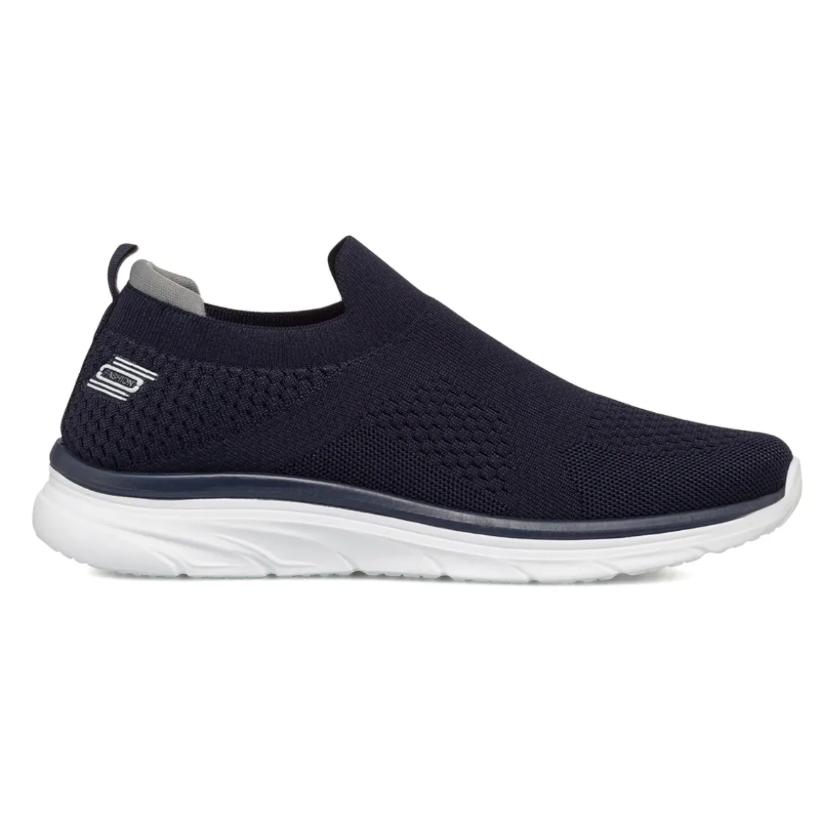 Sneakers slip-on blu navy da uomo Riflessi Urbani