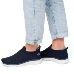 Sneakers slip-on blu navy da uomo Riflessi Urbani