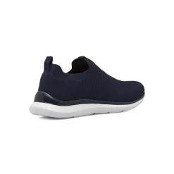 Sneakers Slip-on Blu Uomo in tessuto con fondo bianco Ducati